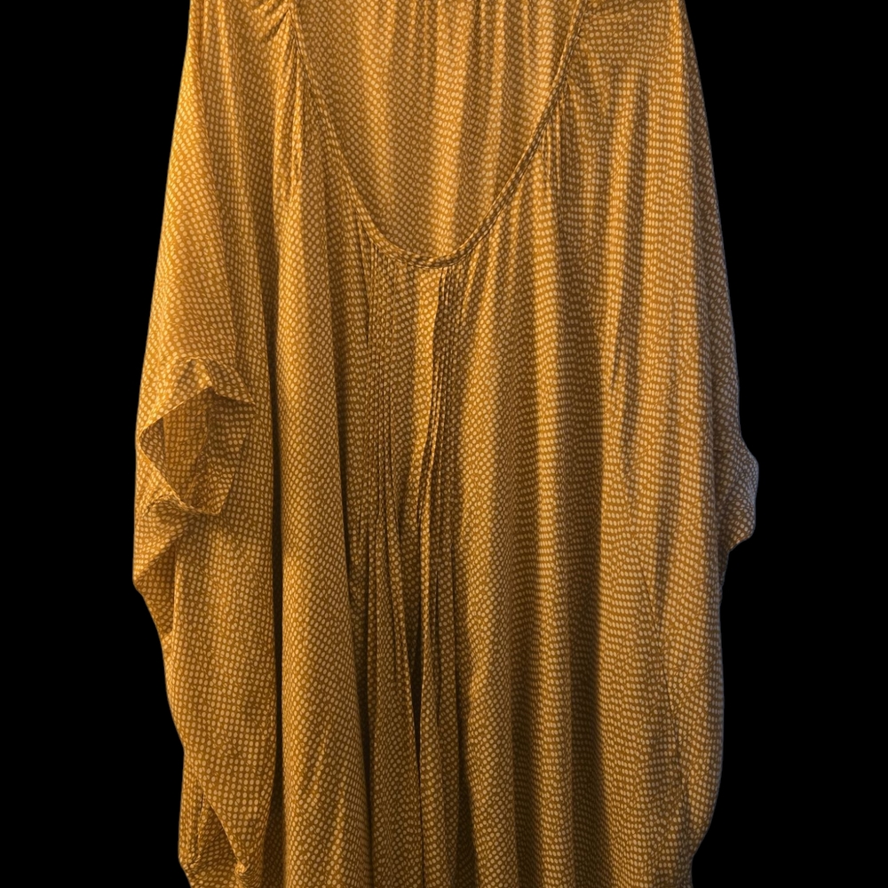 Costa Blanca Mustard Yellow Blouse